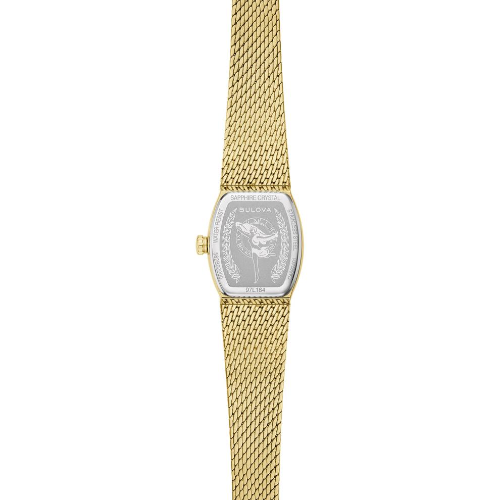 Ladies' Goddess of Time Watch in Gold-Toned Stainless Steel – Image 4 of 4