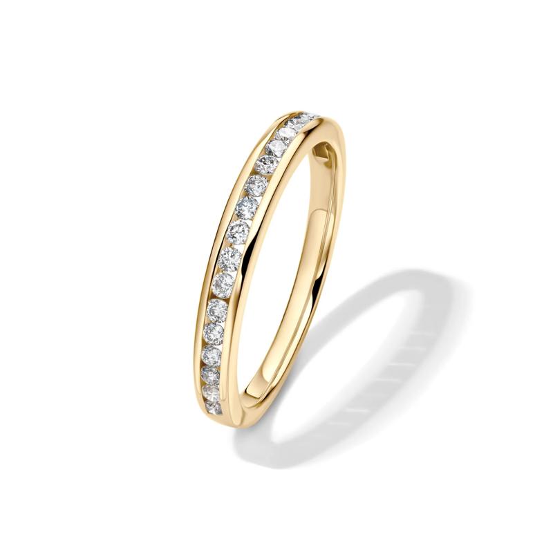 Princess-Cut Diamond Halo Engagement Set in 14K Yellow Gold &#40;1 1/4 ct. tw.&#41; – Image 6 of 7