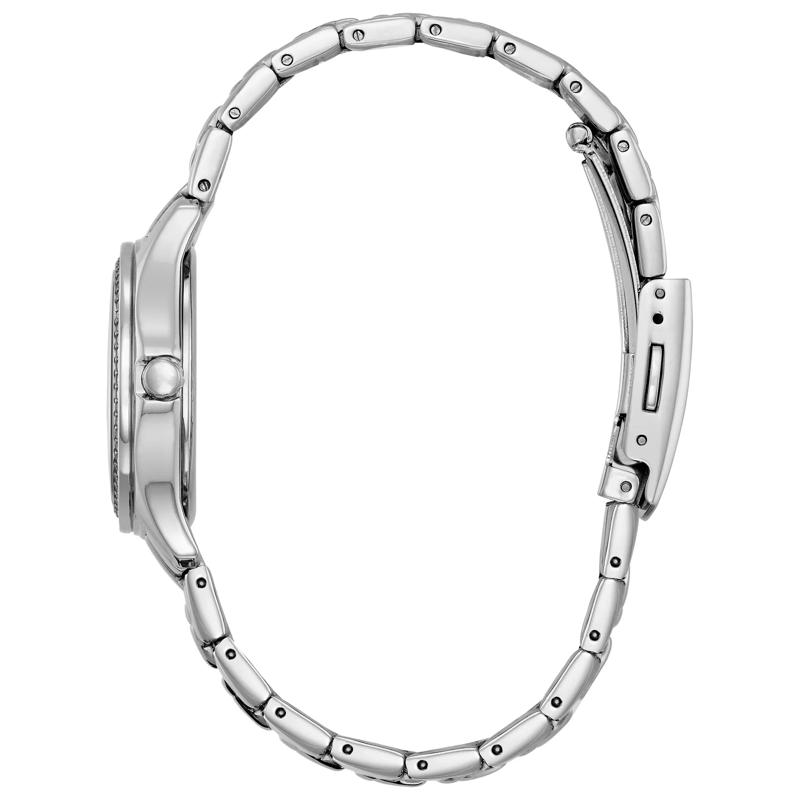 Ladies&#39; Silhouette Crystal Watch in Stainless Steel, 30MM – Image 2 of 3