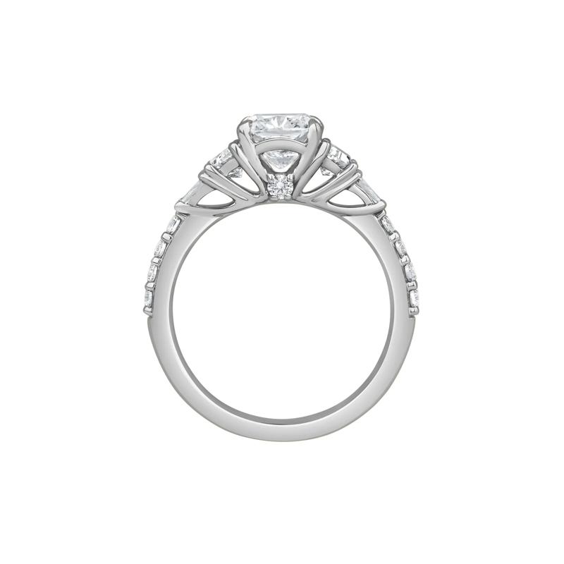 Sierra Lab Grown Diamond Engagement Ring in 14K White Gold &#40;2 5/8 ct. tw.&#41; – Image 2 of 4