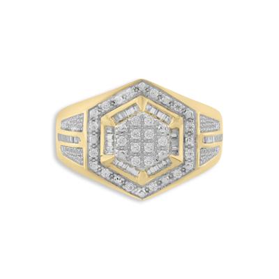 Men's Diamond Ring in 10K Yellow Gold (1/2 ct. tw.)