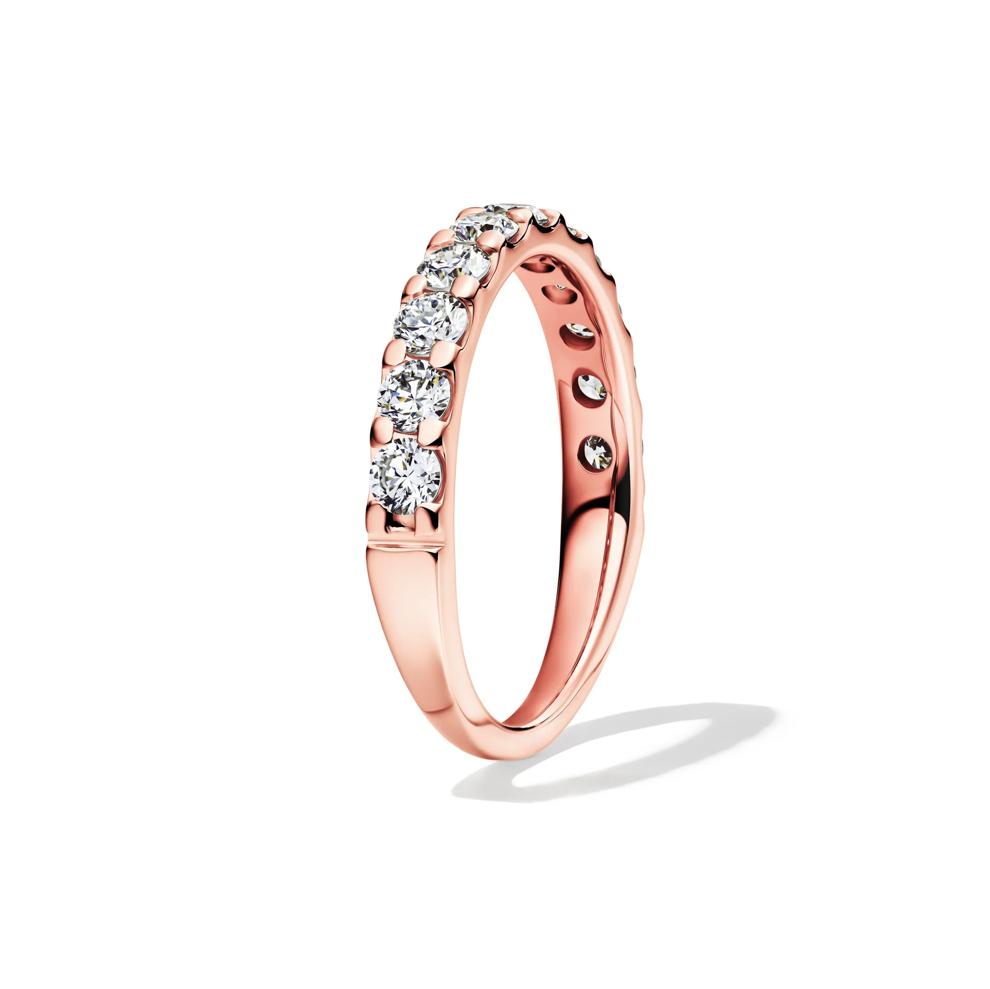 1 ct. tw. Lab Grown Diamond Band in 14K Rose Gold – Image 3 of 4