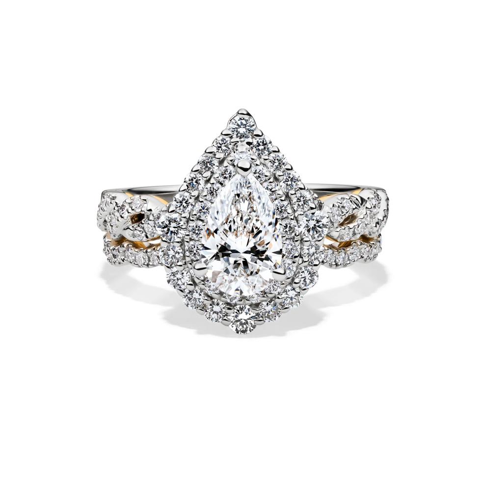 Florence Lab Grown Diamond Bridal Set in 14K White Gold (2 ct. tw.)  – Image 1 of 6