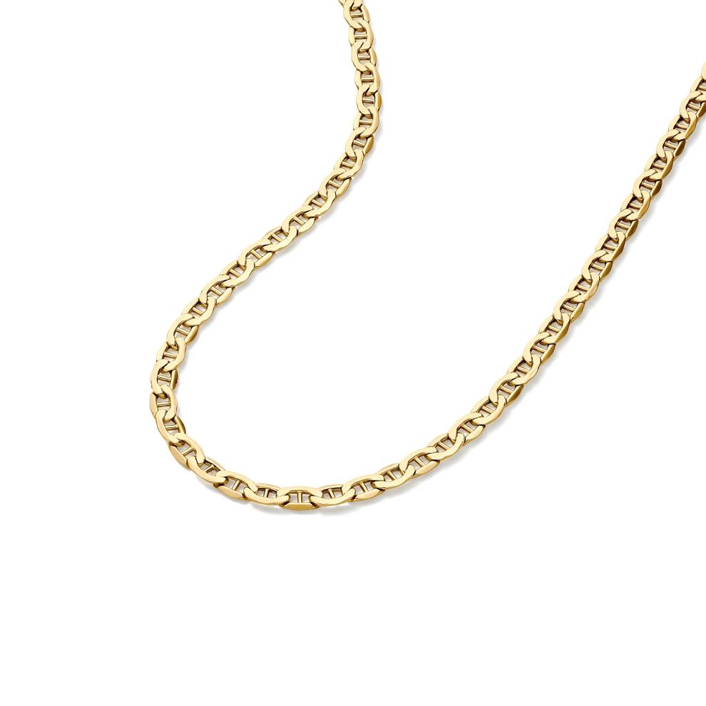 Polished Marine Chain in 14K Yellow Gold, 24" – Image 4 of 6