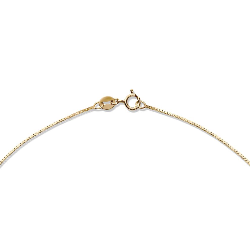 Box Chain Necklace in 10K Yellow Gold, 0.70mm, 16" – Image 3 of 5