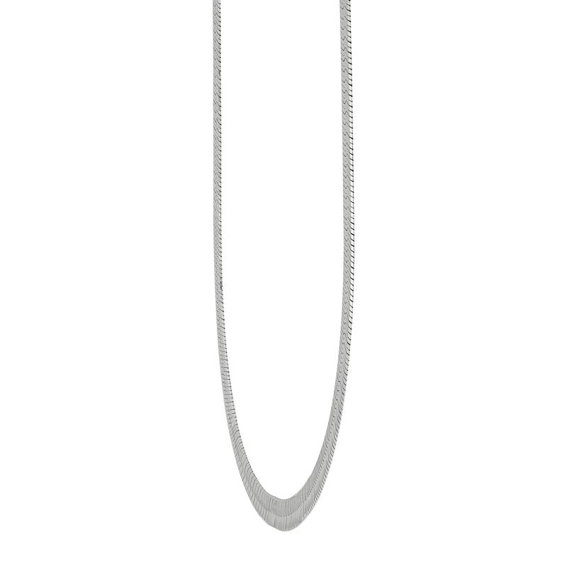 Polished Herringbone Chain in Sterling Silver – Image 2 of 4