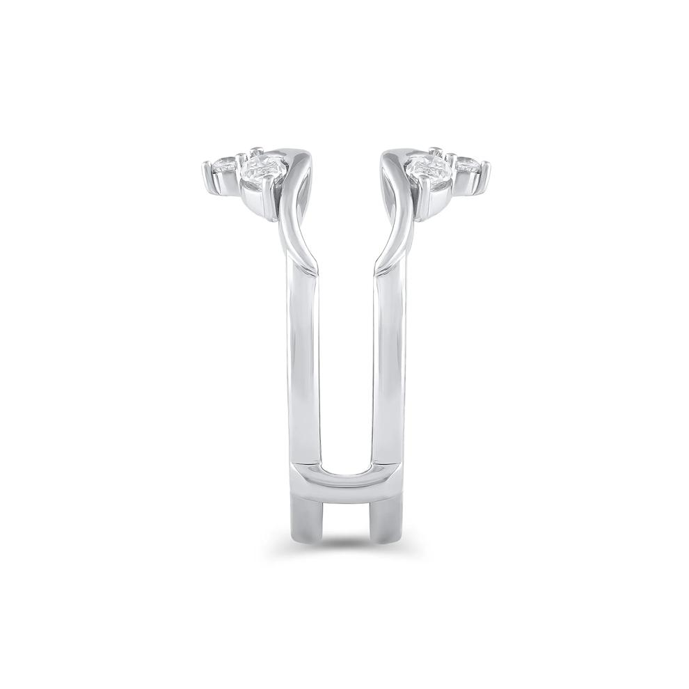 Lab Grown Diamond Ring Insert in 14K White Gold (5/8 ct. tw.) – Image 3 of 3