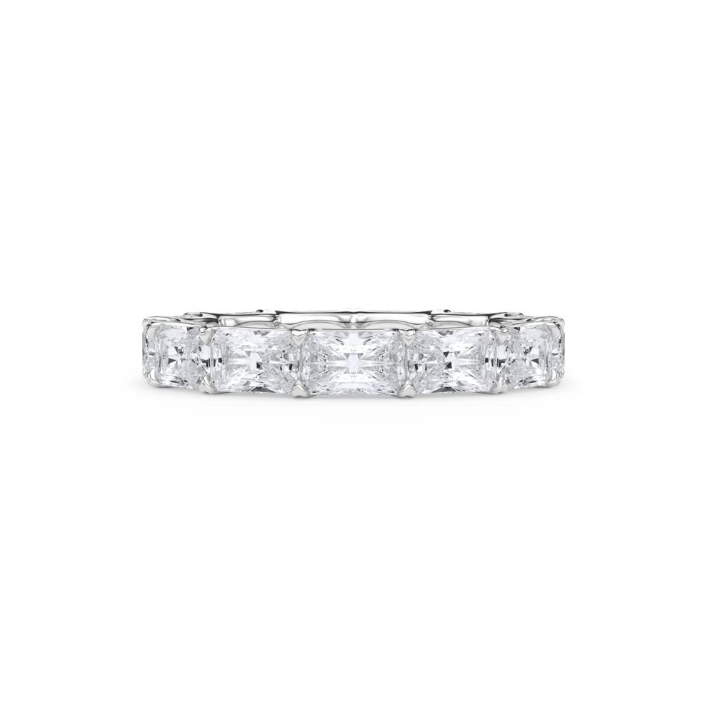 Lab Grown Diamond East-West U-Prong Eternity Band in 14K White Gold (5 1/4 ct. tw.) – Image 1 of 4