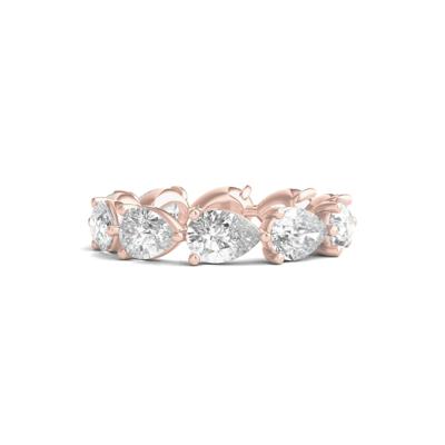Pear-Cut Diamond Eternity Band in 14k Rose Gold (5 ct. tw.)