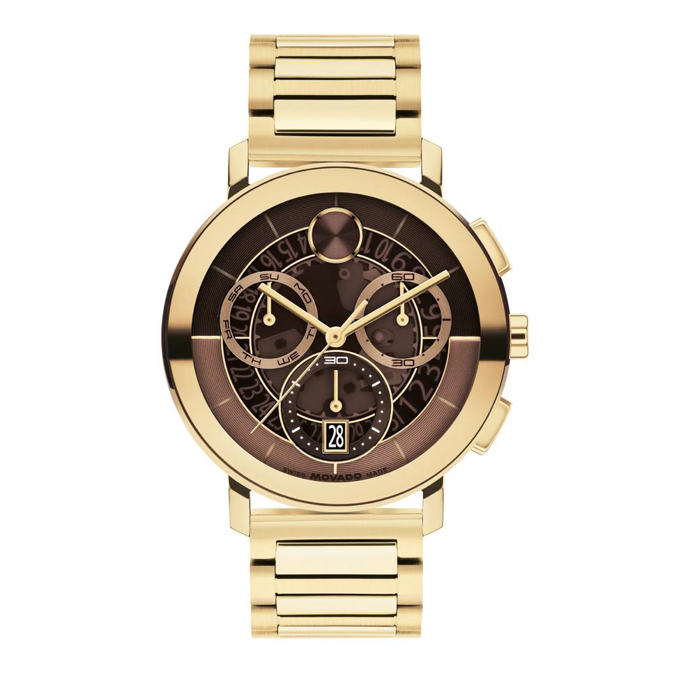 Men's Bold Evolution Watch in Gold Ion-Plated Stainless Steel. – Image 1 of 3