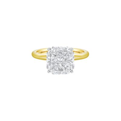 Lab Grown Diamond Square Solitaire Ring