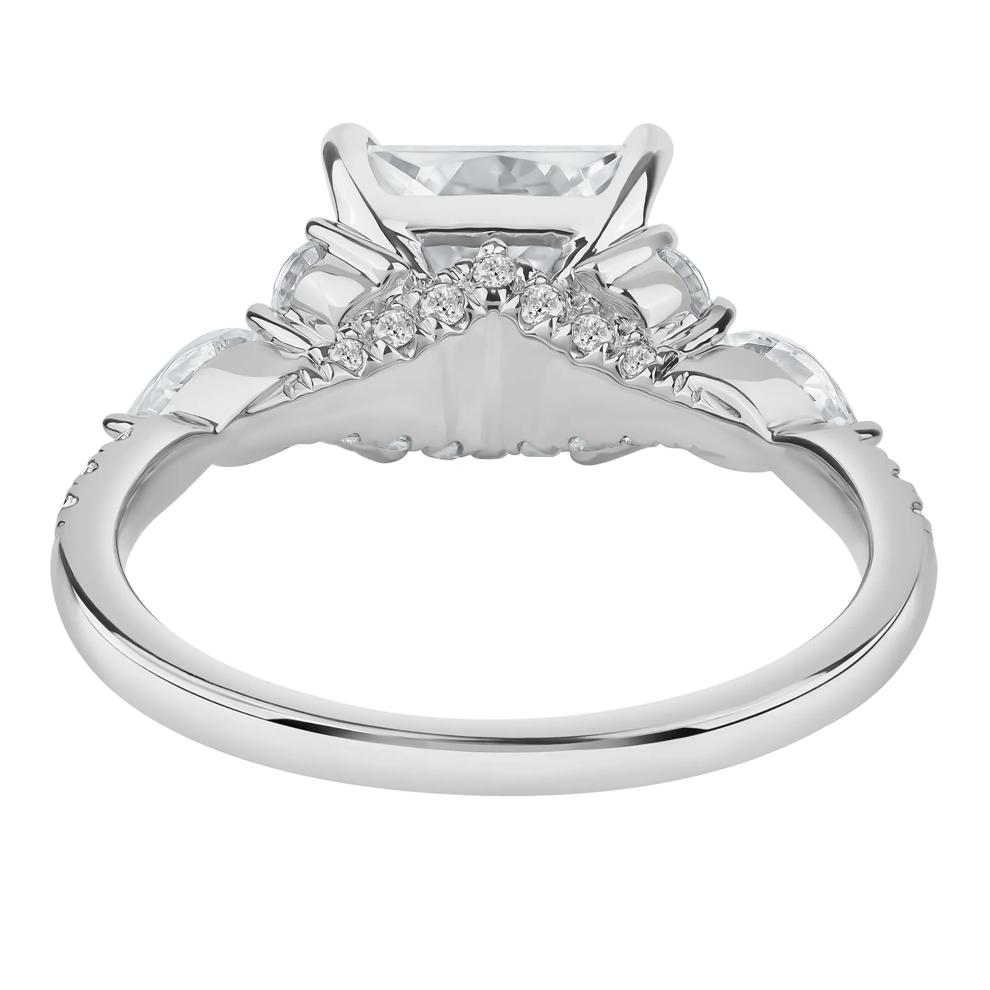 Sage Lab Grown Diamond Engagement Ring in Platinum (3 3/4 ct. tw.) – Image 4 of 5