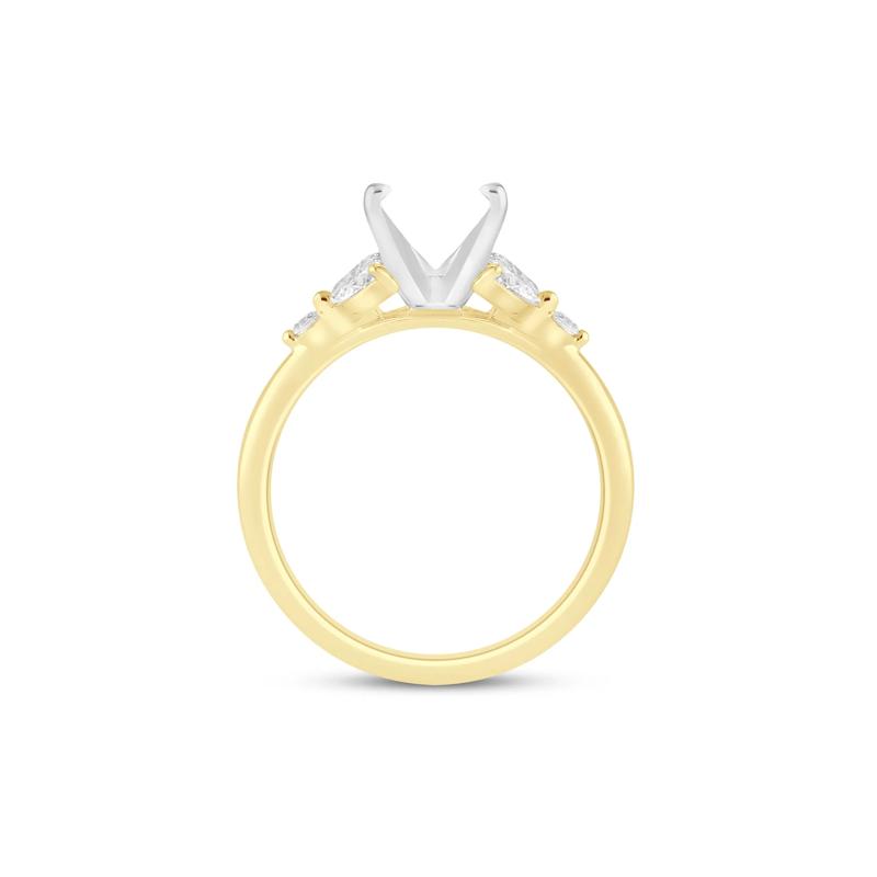 Lab Grown Diamond Semi-Mount in 14K Yellow Gold &#40;1/3 ct. tw.&#41; &#40;Setting Only&#41; – Image 2 of 6