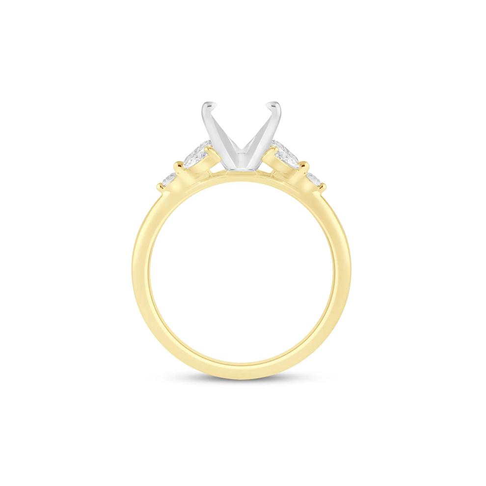 Lab Grown Diamond Semi-Mount in 14K Yellow Gold (1/3 ct. tw.) (Setting Only) – Image 2 of 6
