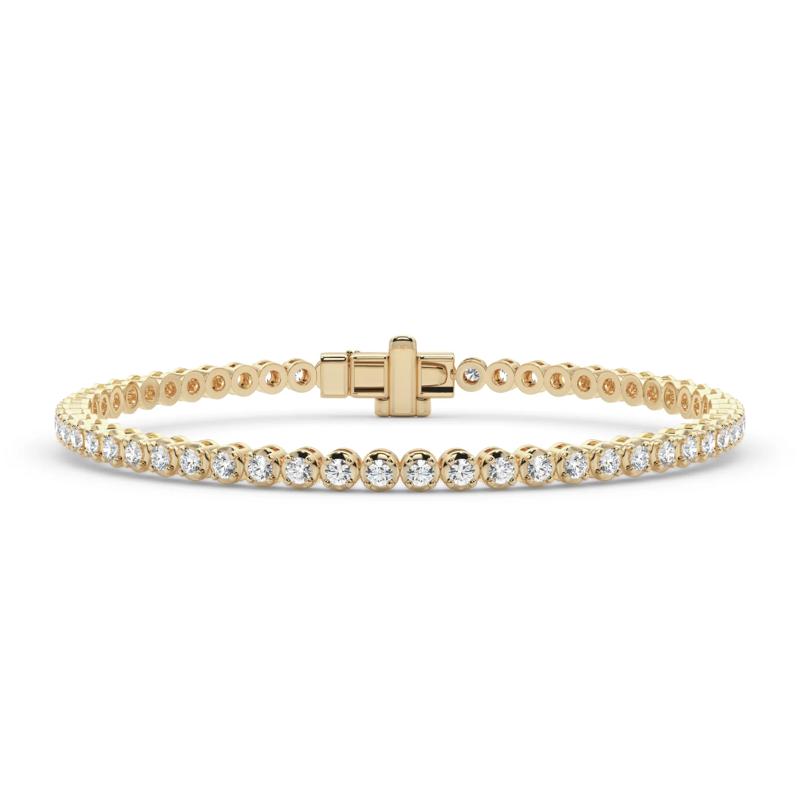 Diamond Tennis Bracelet in 10K Yellow Gold (2 3/4 ct. tw.) – Image 1 of 4