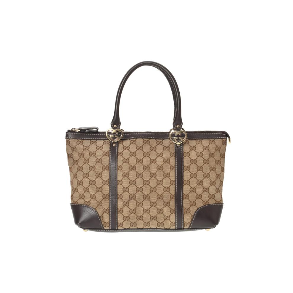 Pre-Owned Gucci Lovely Heart Small Tote – Image 1 of 8