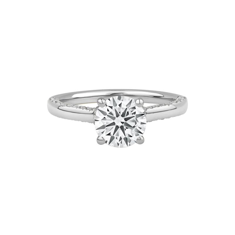 Abigail Lab Grown Diamond Engagement Ring in 14K White Gold &#40;2 ct. tw.&#41; – Image 1 of 4