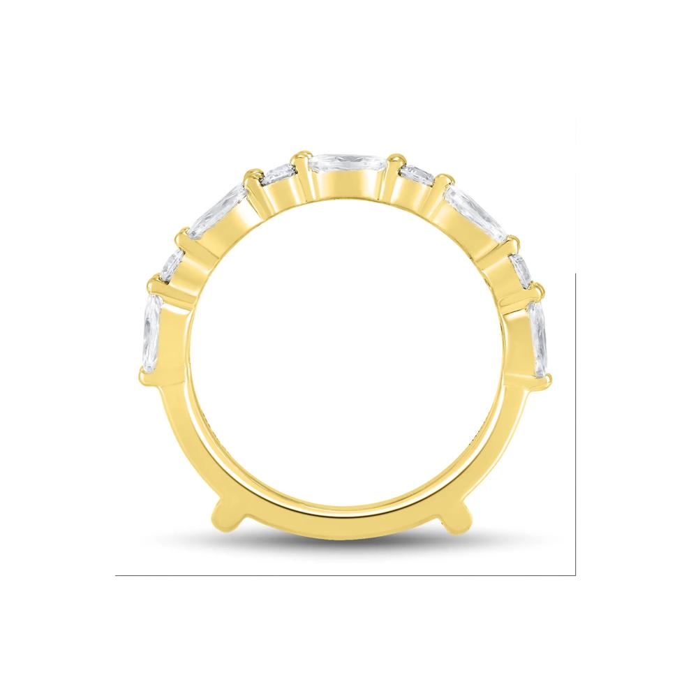 Lab Grown Diamond Ring Insert in 14K Yellow Gold (1 1/4 ct. tw.) – Image 2 of 3