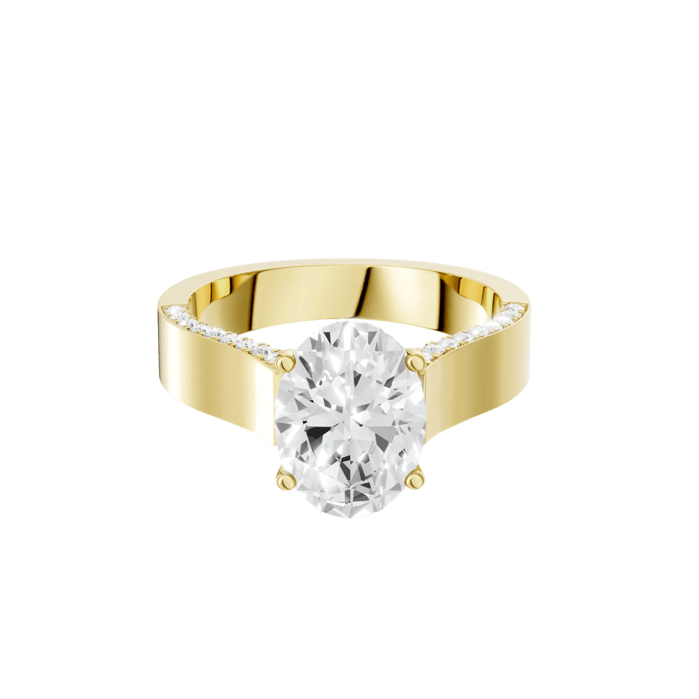 Lexi Lab Grown Diamond Engagement Ring in 14K Yellow Gold (3 1/3 ct. tw.) – Image 1 of 5