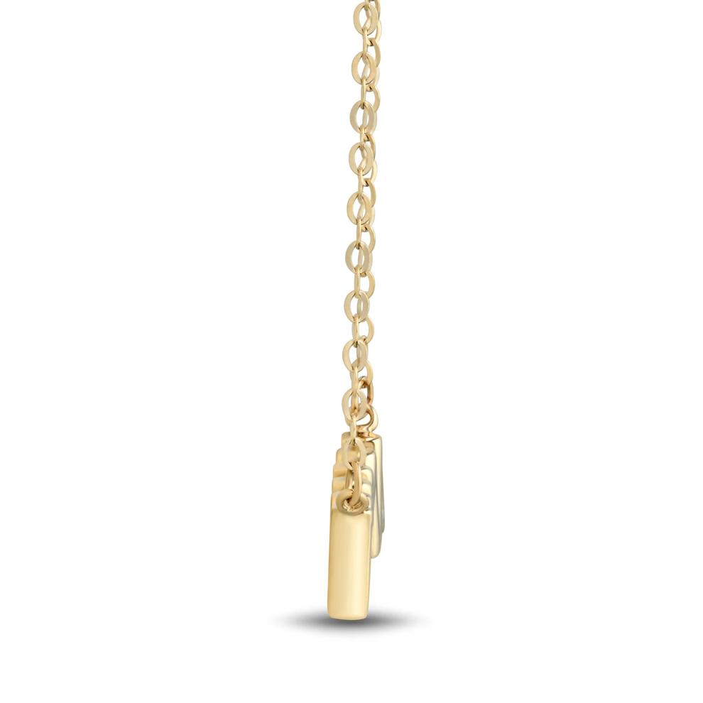 Mama Necklace in 14K Yellow Gold – Image 2 of 3