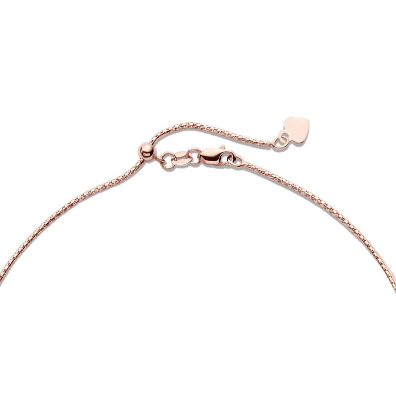 Popcorn Chain in 14K Rose Gold, 22&quot; – Image 2 of 3