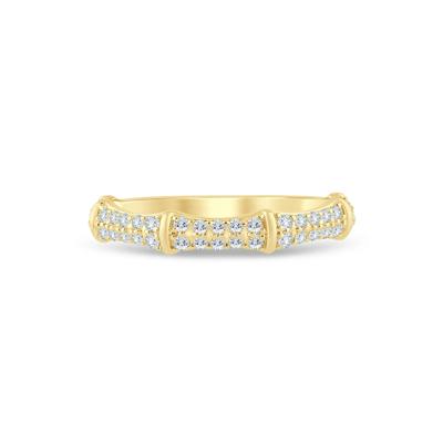 Lab Grown Diamond Anniversary Band in 14K Yellow Gold (1/3 ct. tw.)