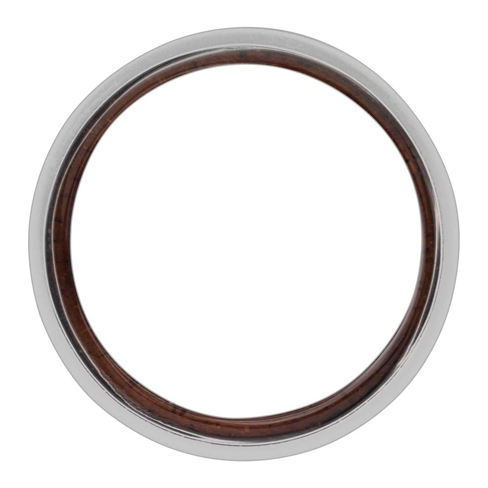 Men&rsquo;s Tree Branch Band in Tantalum and Koa Hardwood, 7MM – Image 2 of 3
