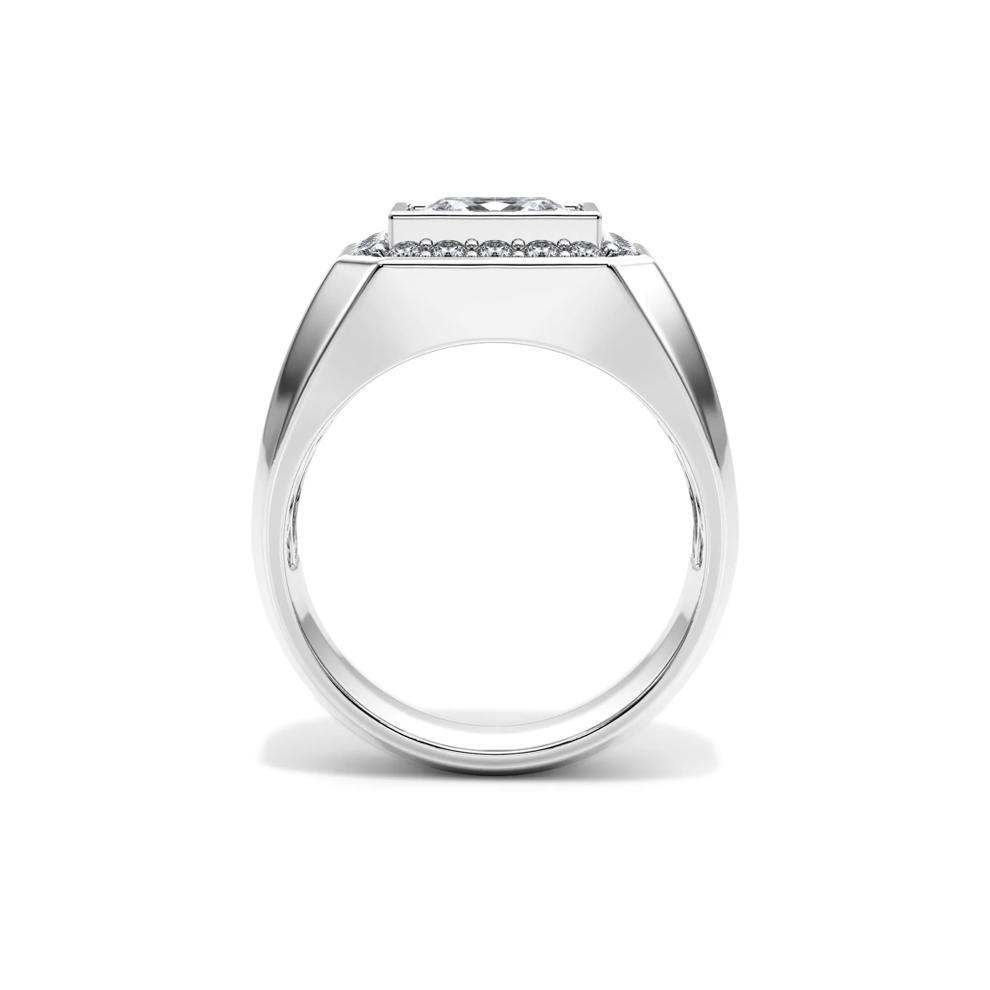 Men's Lab Grown Diamond Wedding Band in Platinum (4 5/8 ct. tw.) – Image 2 of 4