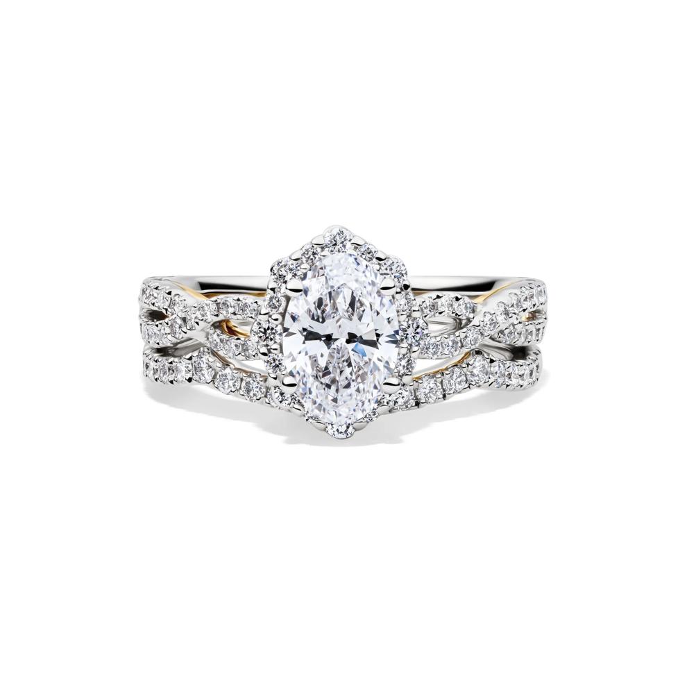 Whitney Lab Grown Diamond Bridal Set in 14K White Gold (1 3/4 ct. tw.)  – Image 1 of 6