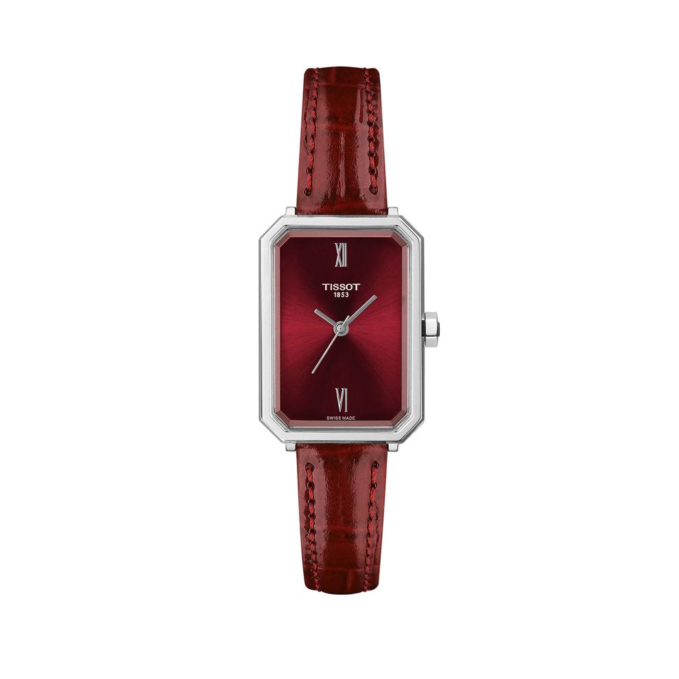 Ladies' SRV Watch in Red Leather – Image 1 of 5