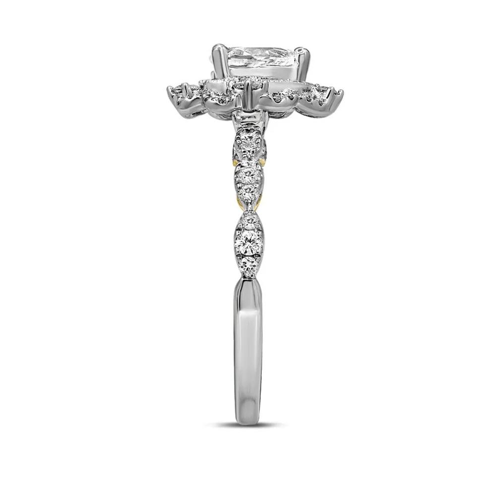 Fay Pear-Shaped Diamond Engagement Ring in 14k white gold (1 ct. tw.)  – Image 3 of 3