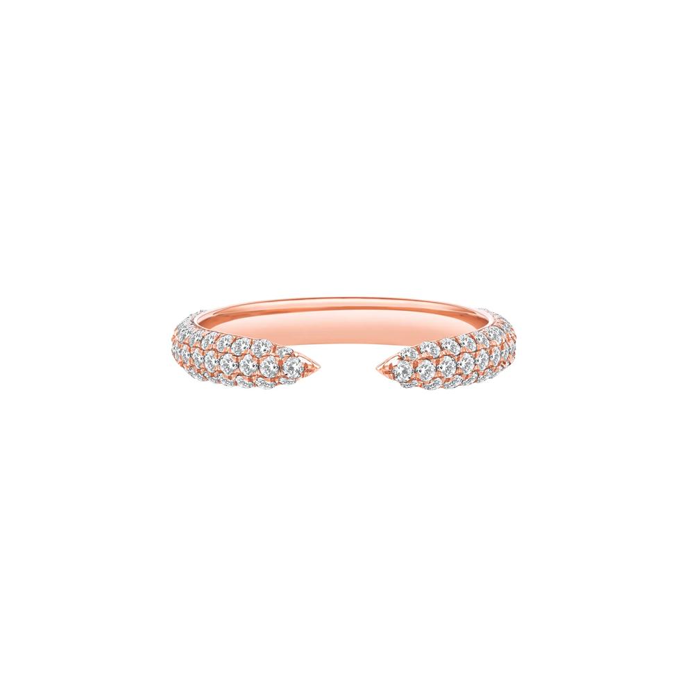 Embry Lab Grown Diamond Open Band in 14K Rose Gold (1/2 ct. tw.) – Image 1 of 4