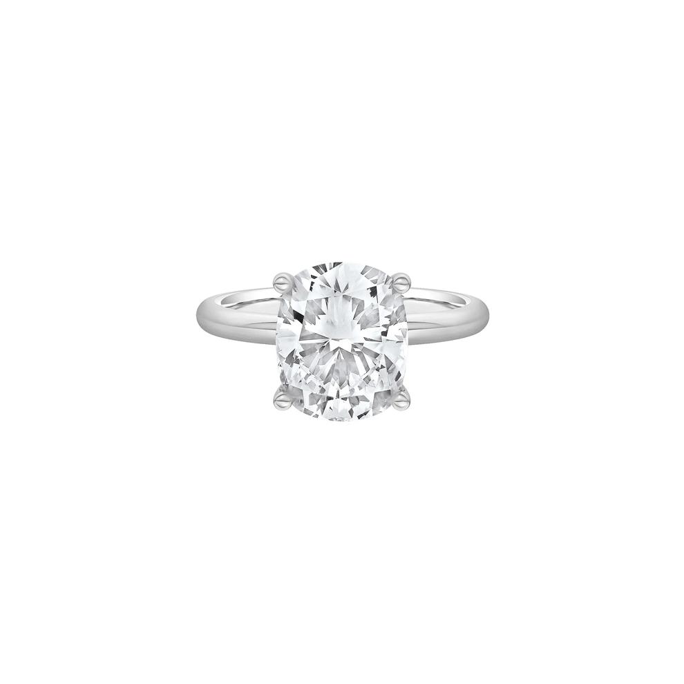 Lab Grown Diamond Elongated Cushion-Cut Engagement Ring in 14K White Gold (2 ct. tw.) – Image 1 of 4