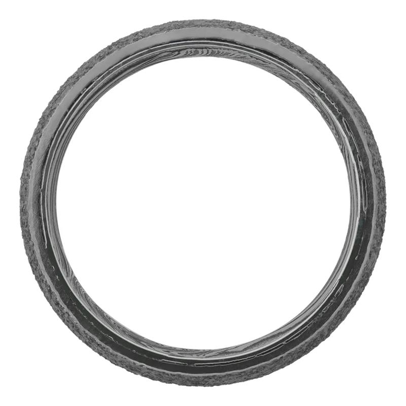 Men&rsquo;s Wedding Band in Damascus Steel &amp; Tantalum, 7mm – Image 2 of 3