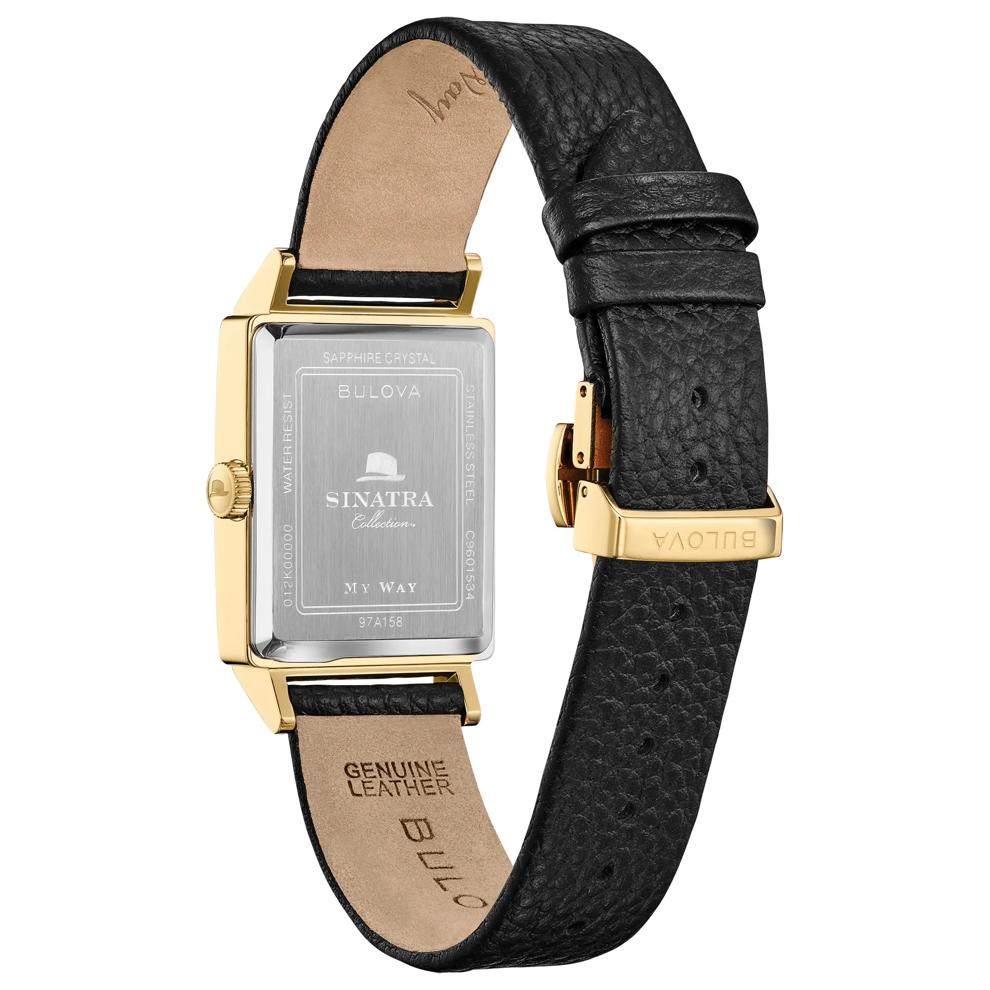 Men's My Way Watch in Black Leather – Image 3 of 3