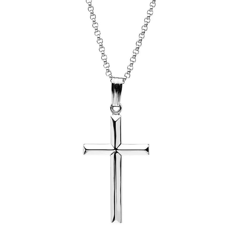 Cross Pendant in Sterling Silver – Image 1 of 2
