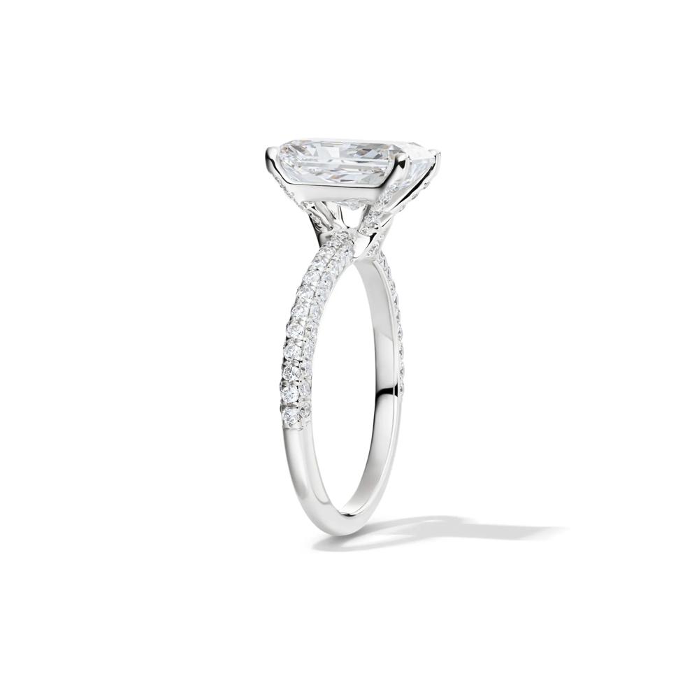 Isla Lab Grown Diamond Engagement Ring in 14K White Gold (3 5/8 ct. tw.) – Image 3 of 4