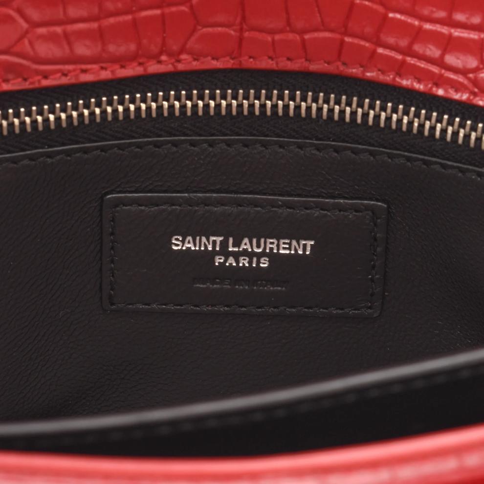 Pre-Owned YSL Cassandra Flap Shoulder Bag – Image 7 of 8