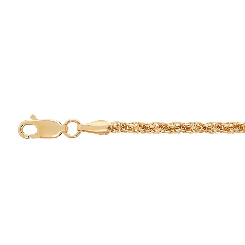 Graduated Rope Chain in 14K Yellow Gold, 18&quot; – Image 3 of 3