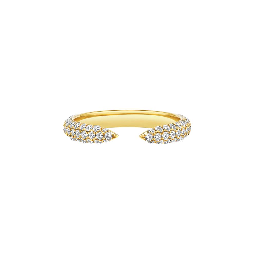 Embry Lab Grown Diamond Open Band in 14K Yellow Gold (1/2 ct. tw.) – Image 1 of 4