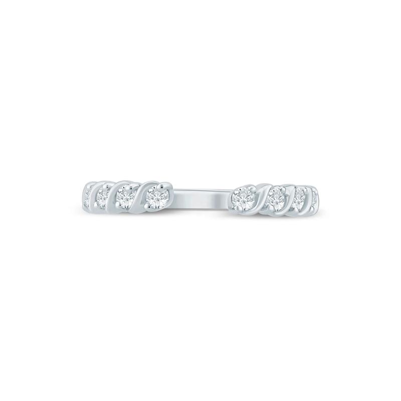 Lab Grown Diamond S-Link Open Band in 14K White Gold &#40;1/3 ct. tw.&#41; – Image 1 of 3