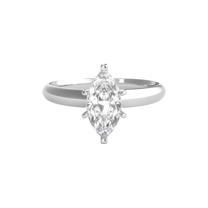 3/4 ct. tw. Diamond Solitaire Engagement Ring in 14K White Gold – Image 1 of 3