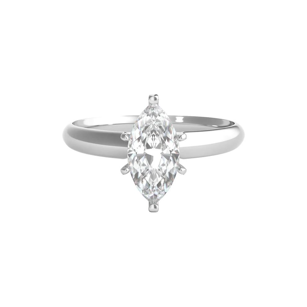 3/4 ct. tw. Diamond Solitaire Engagement Ring in 14K White Gold – Image 1 of 3