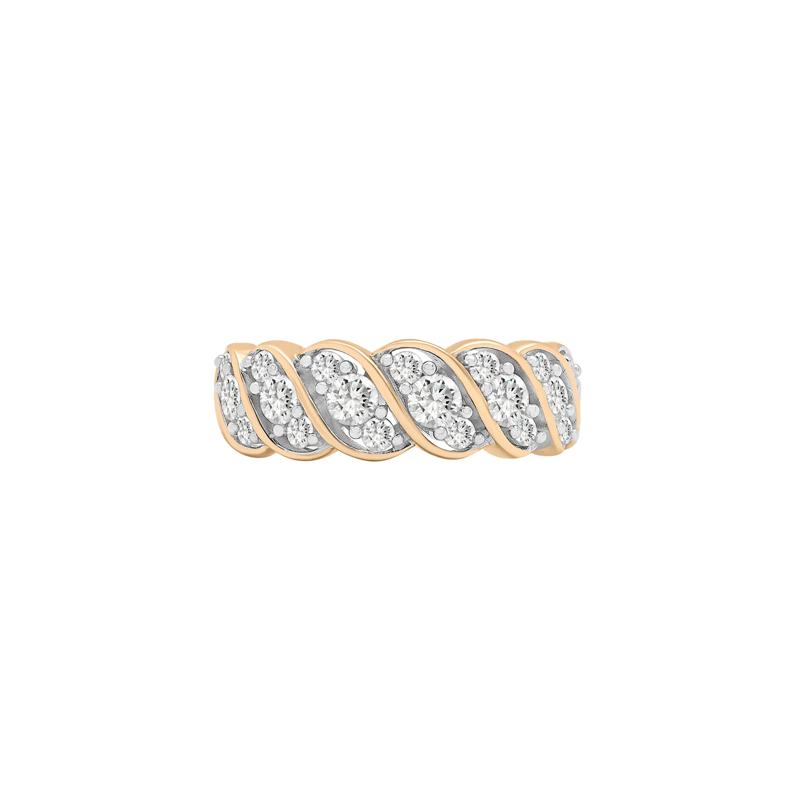 Diamond Band in 10K Yellow Gold (1 ct. tw.) – Image 1 of 5