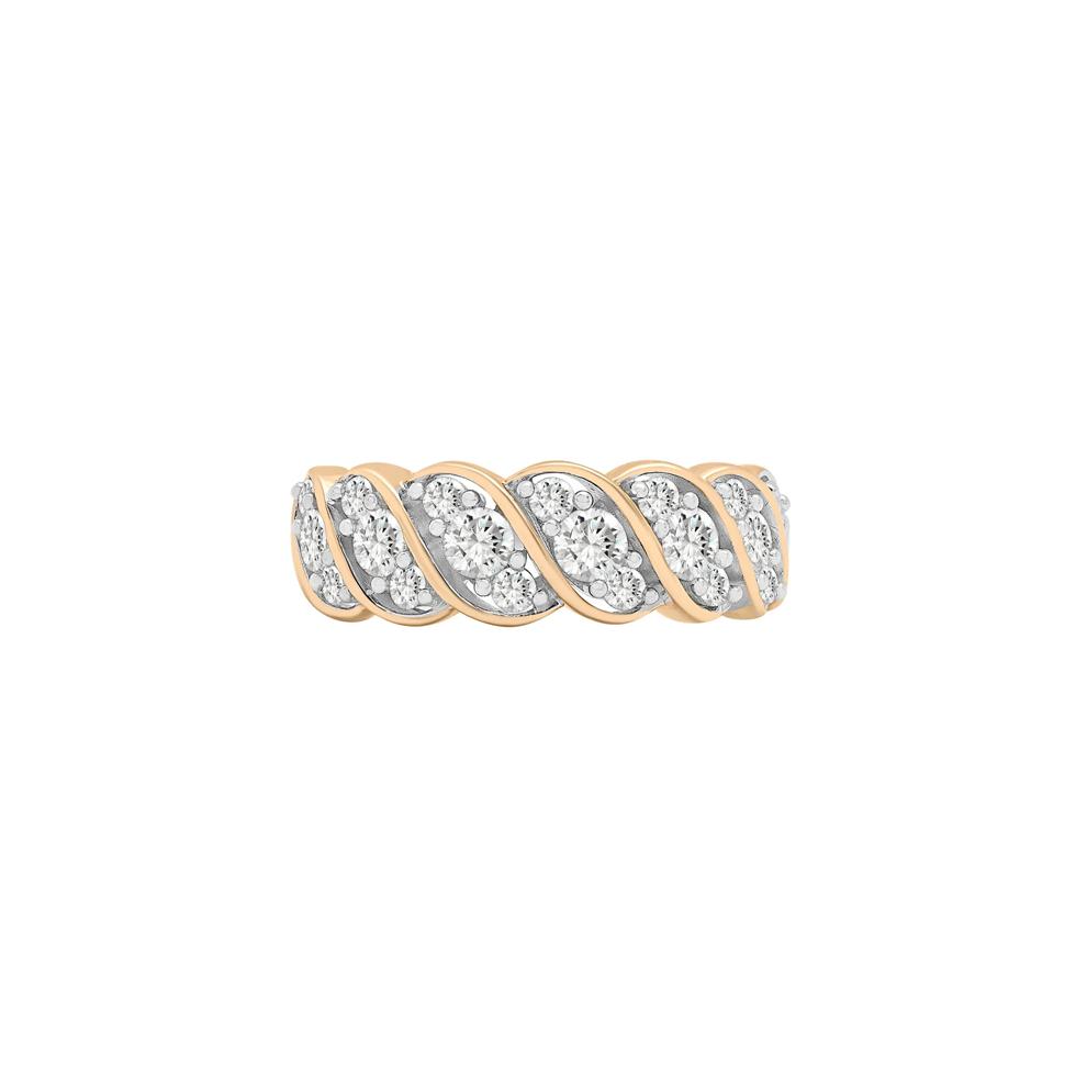 Diamond Band in 10K Yellow Gold (1 ct. tw.) – Image 1 of 5