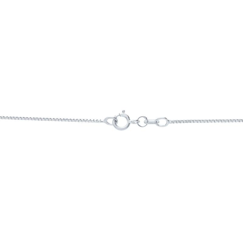 Box Chain in 14K White Gold, 20" – Image 2 of 3