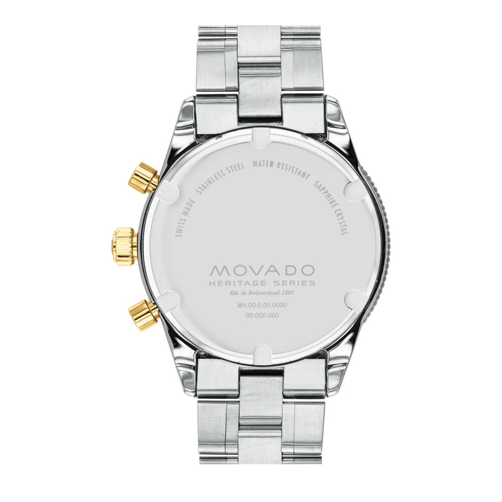 Men's Heritage Calendoplan S Watch in Two-Tone Stainless Steel – Image 3 of 3