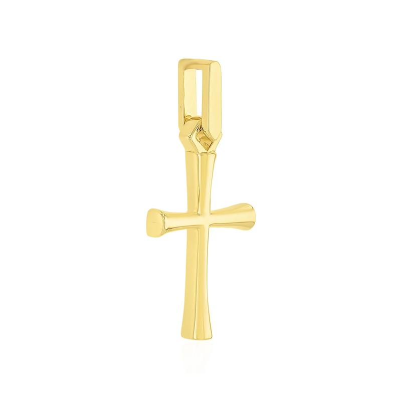 Men&#39;s Cross Charm in Vermeil – Image 2 of 3
