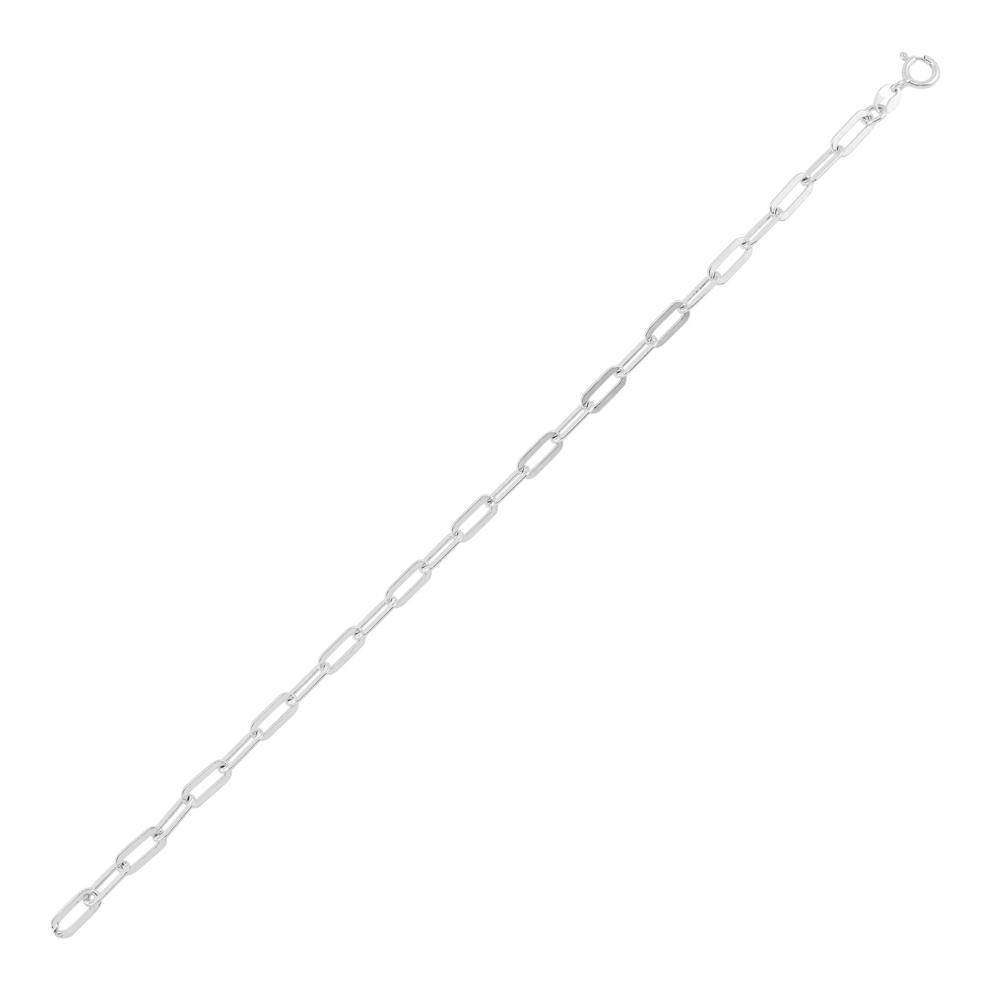Paperclip Chain Bracelet in Sterling Silver – Image 3 of 3