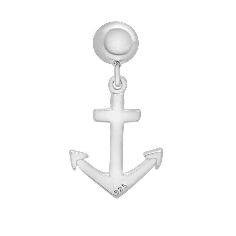 Anchor Bead Charm in Sterling Silver – Image 3 of 3